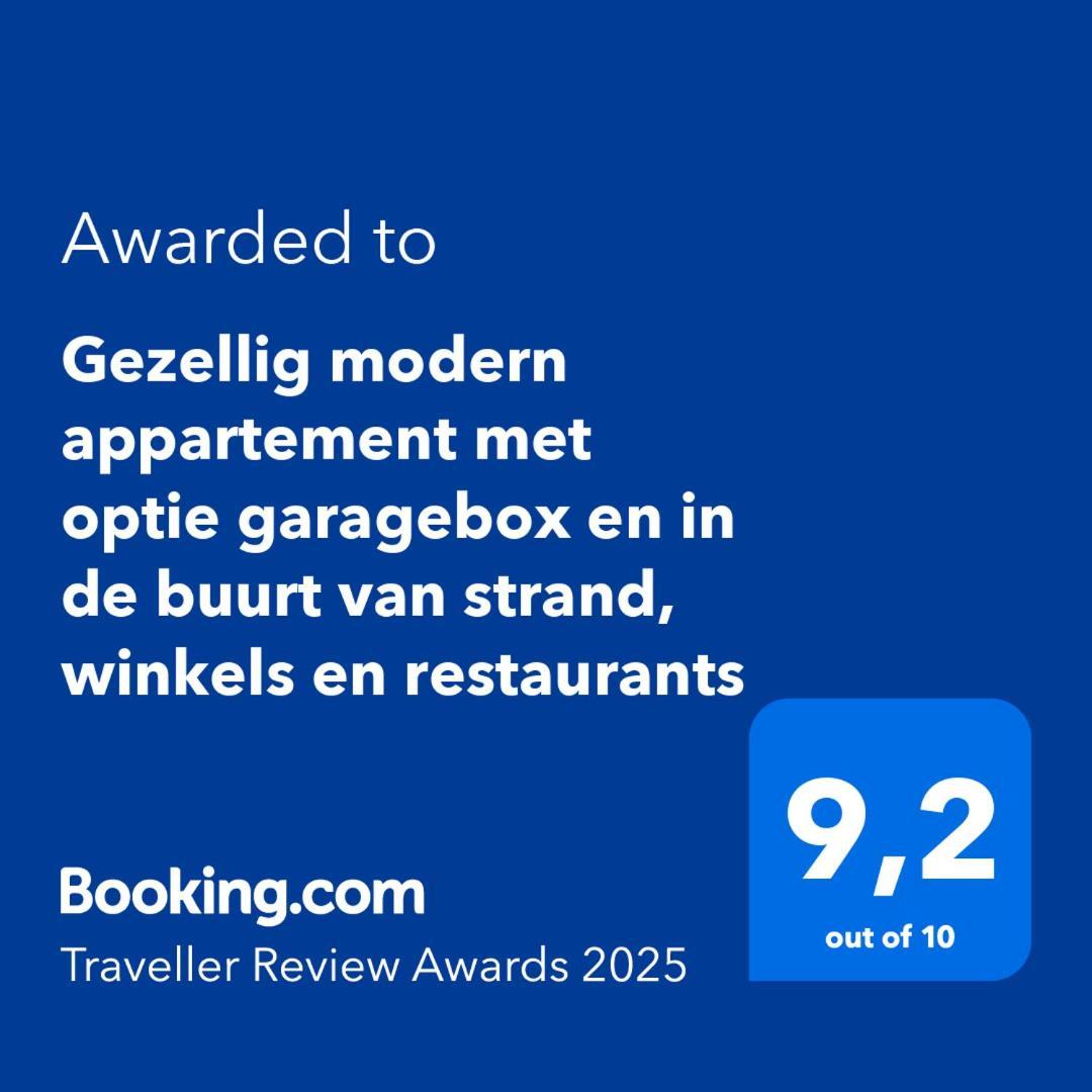 Gezellig Modern Appartement Met Optie Garagebox En In De Buurt Van Strand, Winkels En Restaurants Oostende Dış mekan fotoğraf